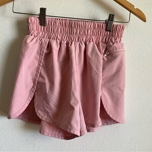 Women's Athletic Pink Shorts Lulu Amazon version S XS